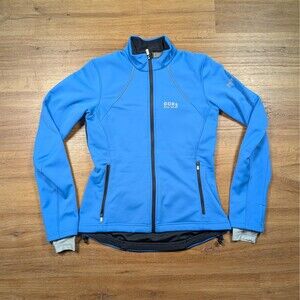 Gore Bike Wear Windstopper Cycling Jacket Women’s Size XS Blue Biking Outdoors